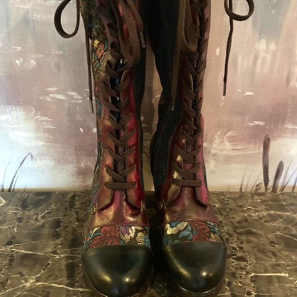 Gifted. Knee High Leather Boots - Picture 2 of 11